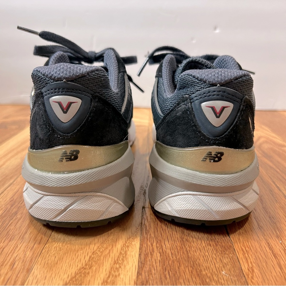 Women’s New Balance 990v5 Suede Leather Navy Blue New NIB Size 5.5 - Picture 9 of 14
